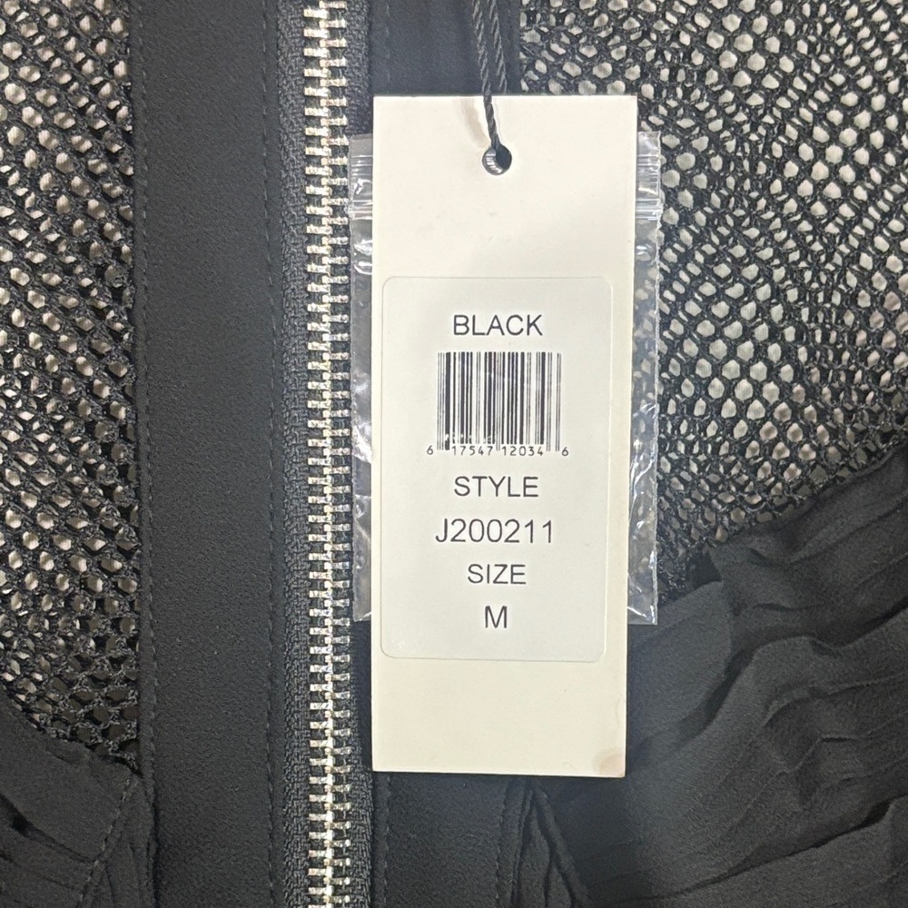 WHY Dress Black Mesh Bomber & Tulle Skirt Set NWT Top M Skirts S/M - Picture 5 of 11